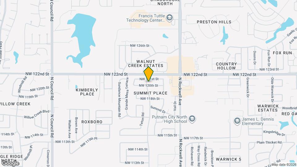 7233 NW 120th St Map and Location Details