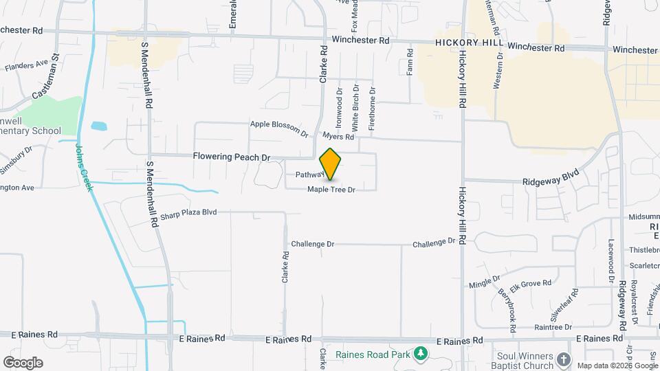 5666 Maple Tree Dr Map and Location Details