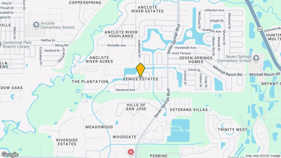 3154 Laird Dr Map and Location Details