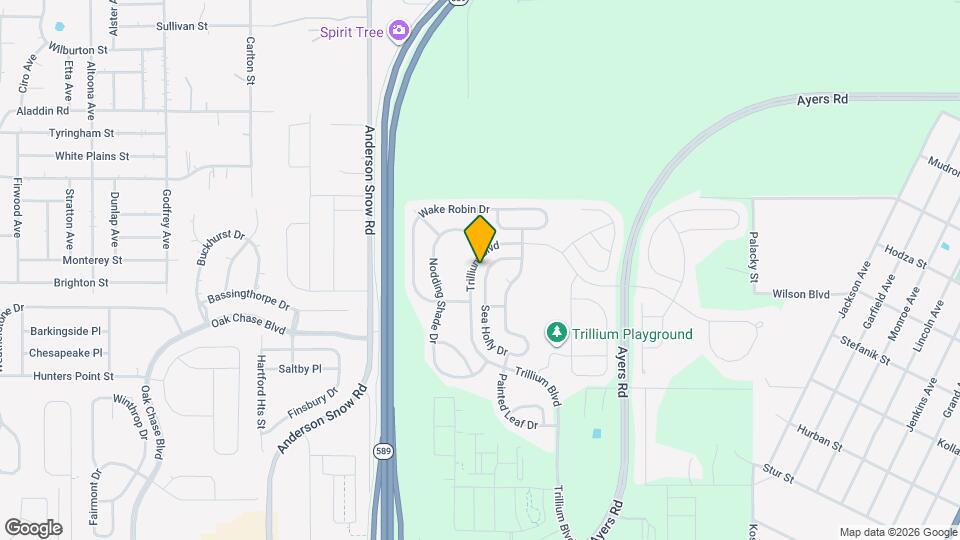 424 Sea Holly Dr Map and Location Details