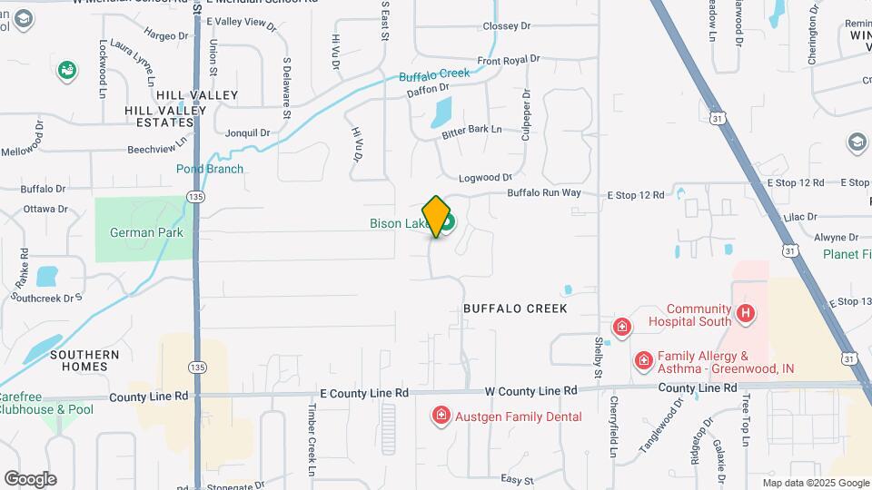 8633 Buffalo Ridge Dr Map and Location Details