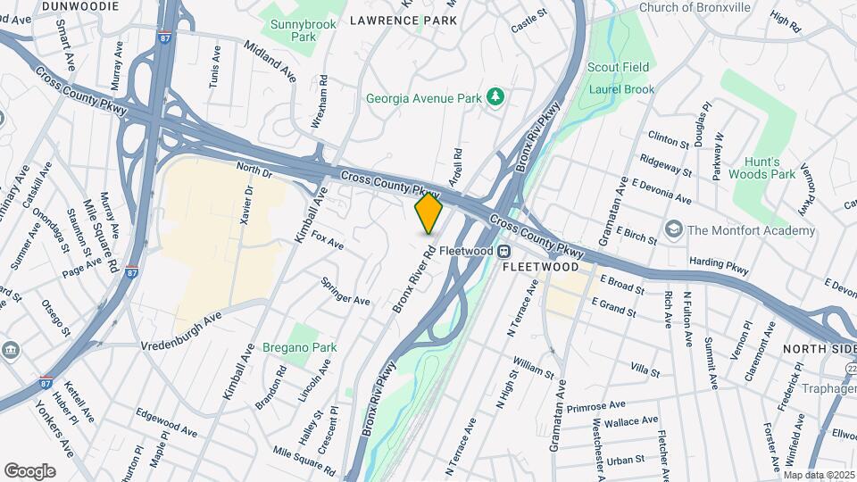 821 Bronx River Rd Map and Location Details
