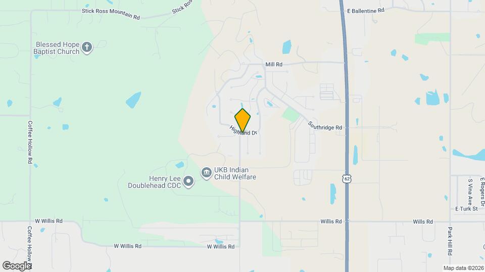 3995 Highland Dr Mapa y Detalles de la Ubicación
