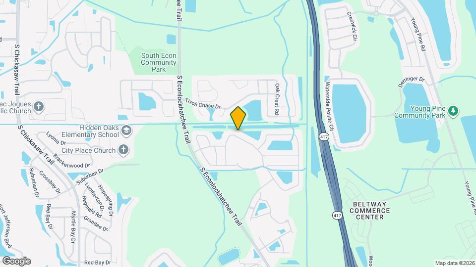 9785 Bennington Chase Dr Map and Location Details