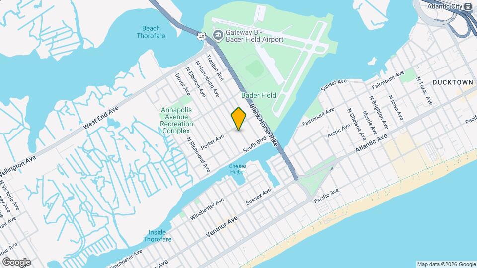 338 N Harrisburg Ave Map and Location Details