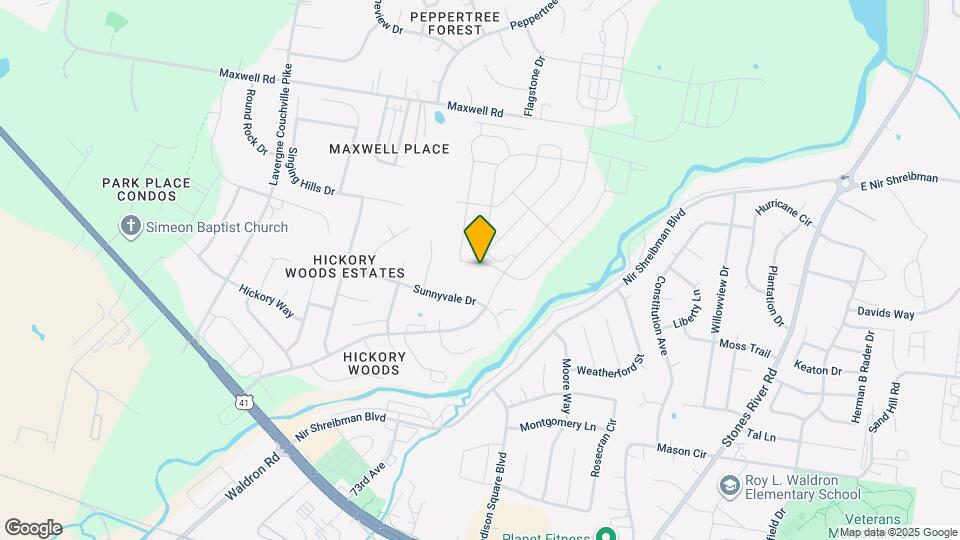 7213 Carrie Ct Map and Location Details