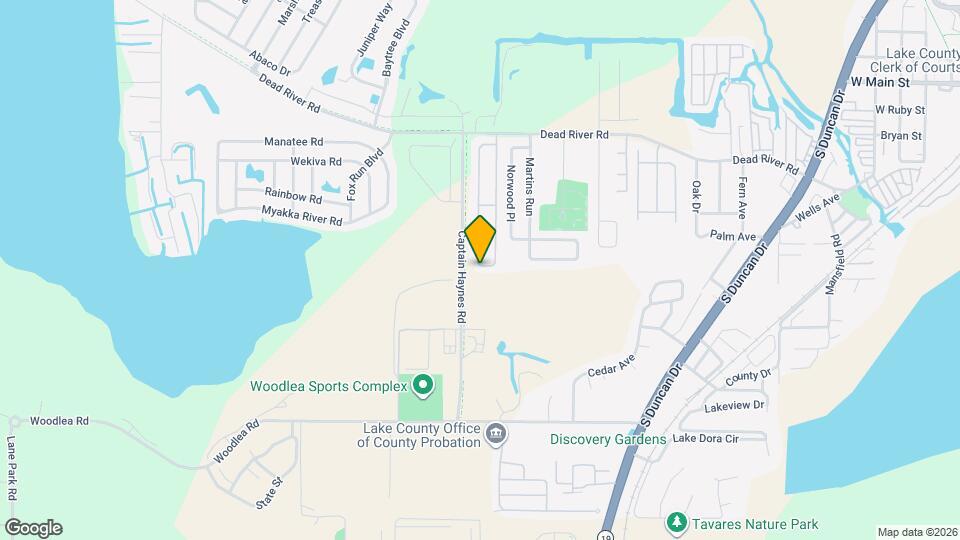 820 W Rosewood Ln Map and Location Details