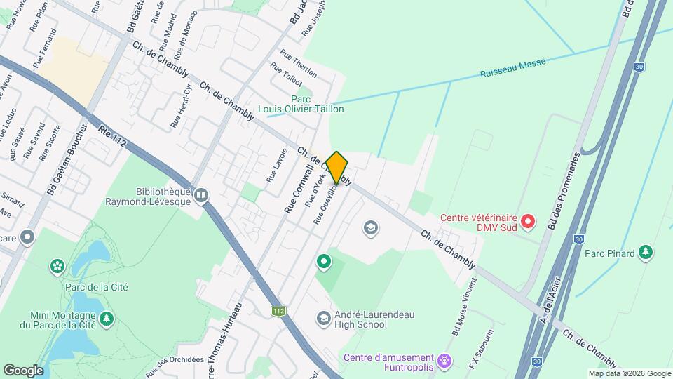 2115 Quevillon Rue Map and Location Details