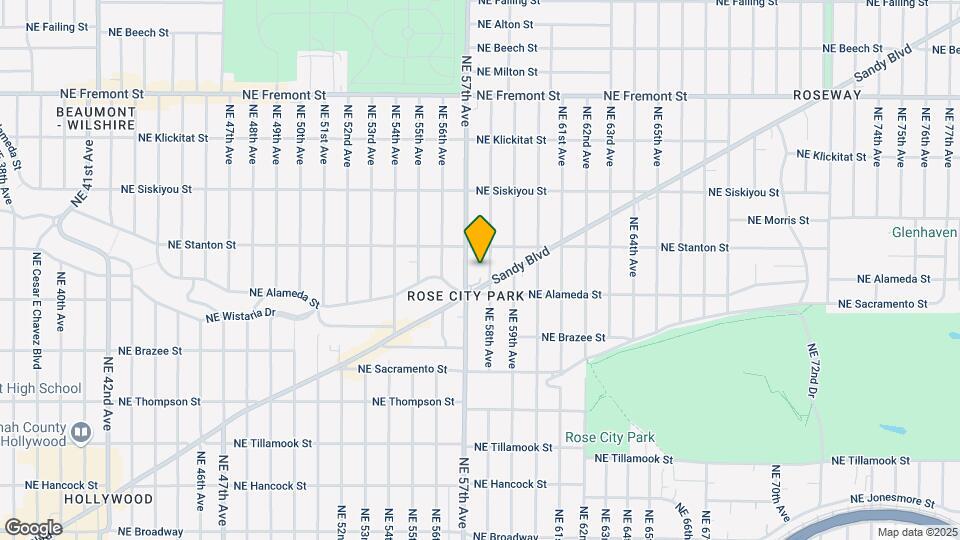 2821 NE 58th Ave Map and Location Details