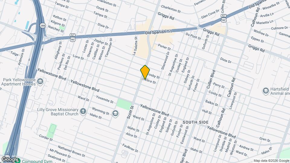 3910 Luca St Map and Location Details