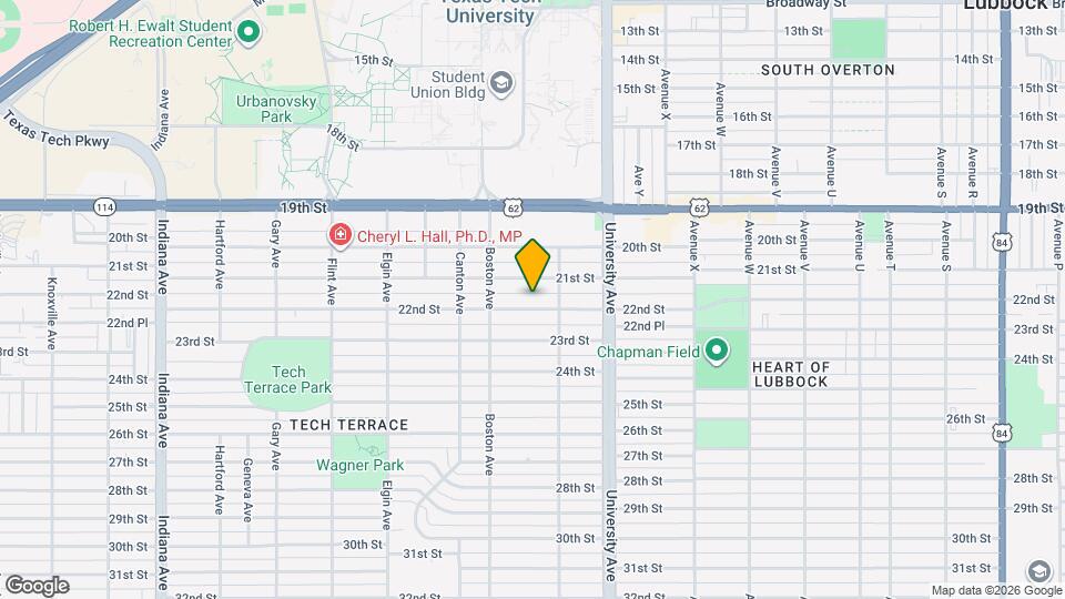 2612 22nd St Map and Location Details