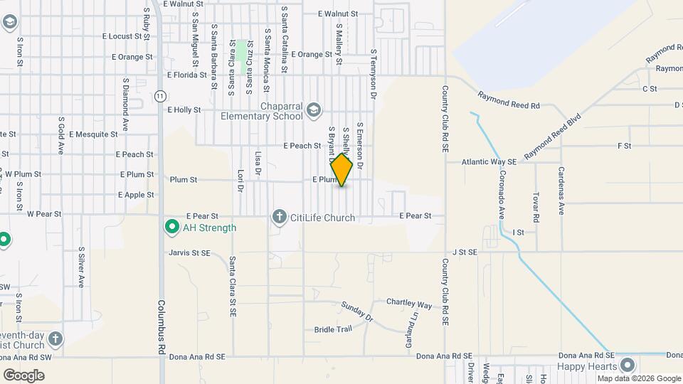 2108 S Shelly Dr Map and Location Details