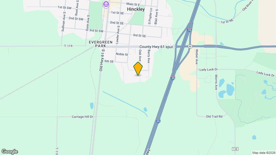 522 Oak Ave Apartments and Nearby Hinckley Apartments For Rent