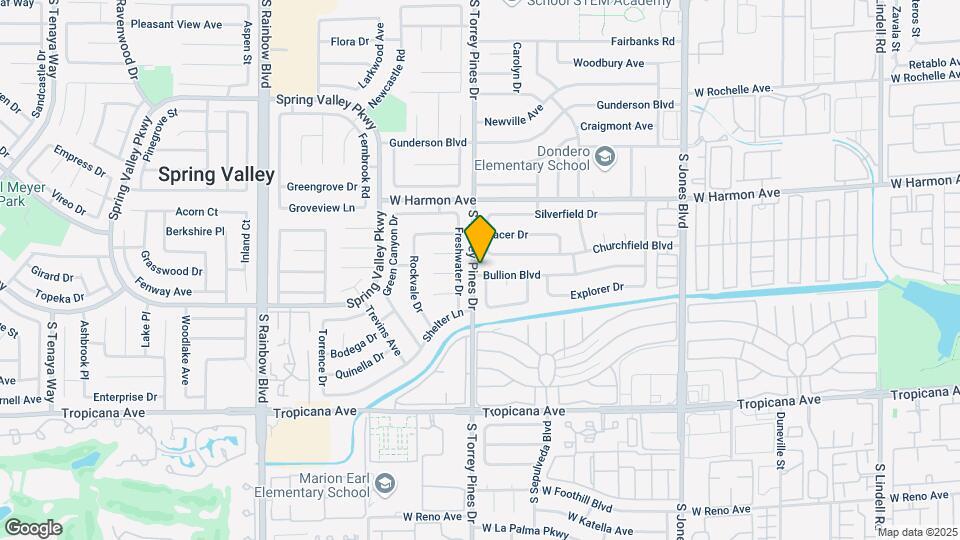 6486 Bullion Blvd Map and Location Details