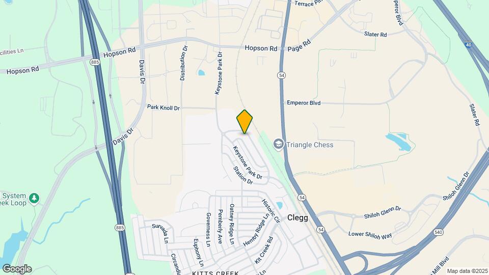 711 Keystone Park Dr, Unit 1 Map and Location Details