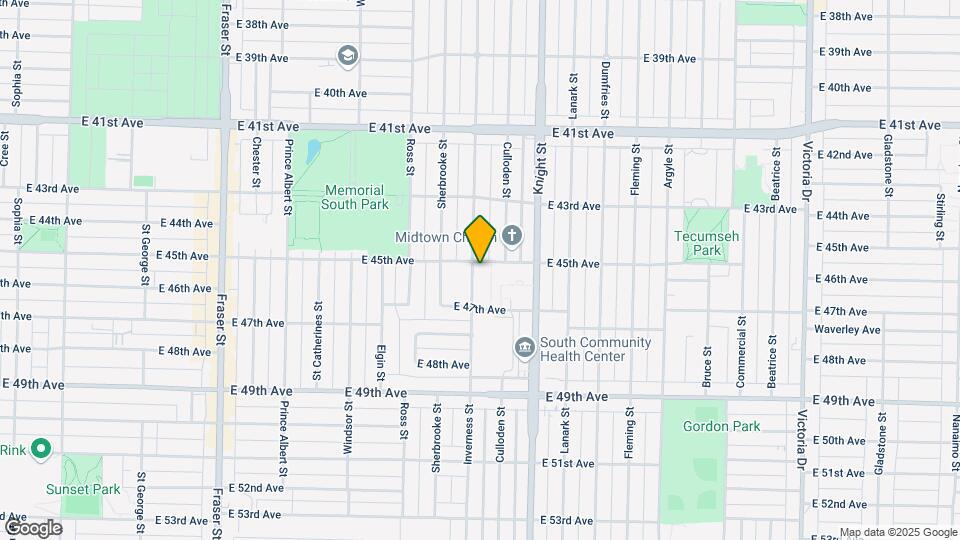 1305 47th Av E Map and Location Details