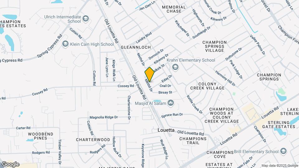 9723 Galston Ln Map and Location Details