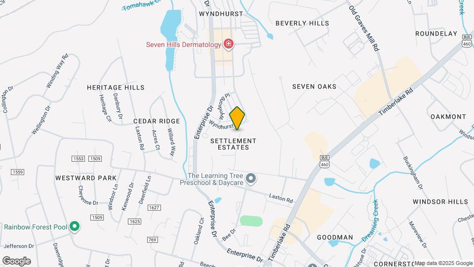 117 Settlement Dr Map and Location Details