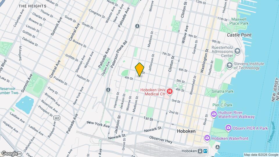 404 Madison St Map and Location Details