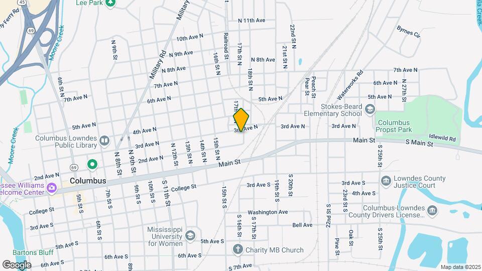 217 17th St N Map and Location Details