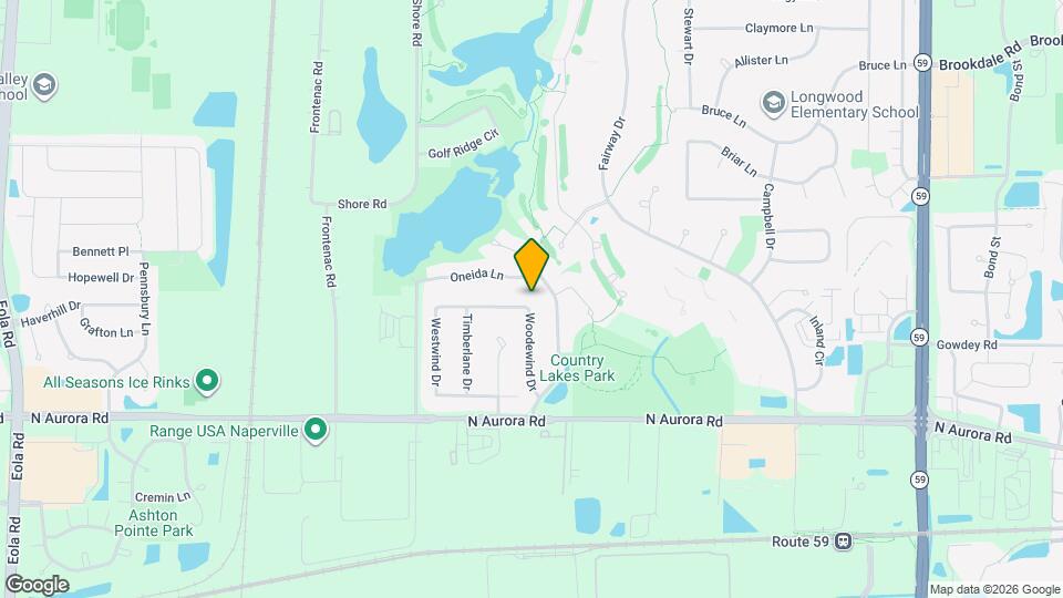 852 Woodewind Dr Map and Location Details