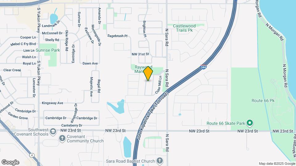 2908 Thompson Farm Ln Map and Location Details
