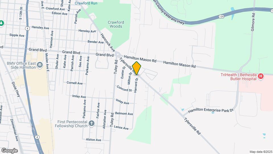 2701 Tylersville Rd Map and Location Details