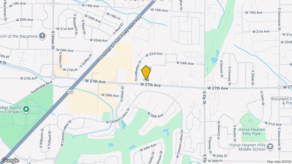 2604 S Keller St Map and Location Details