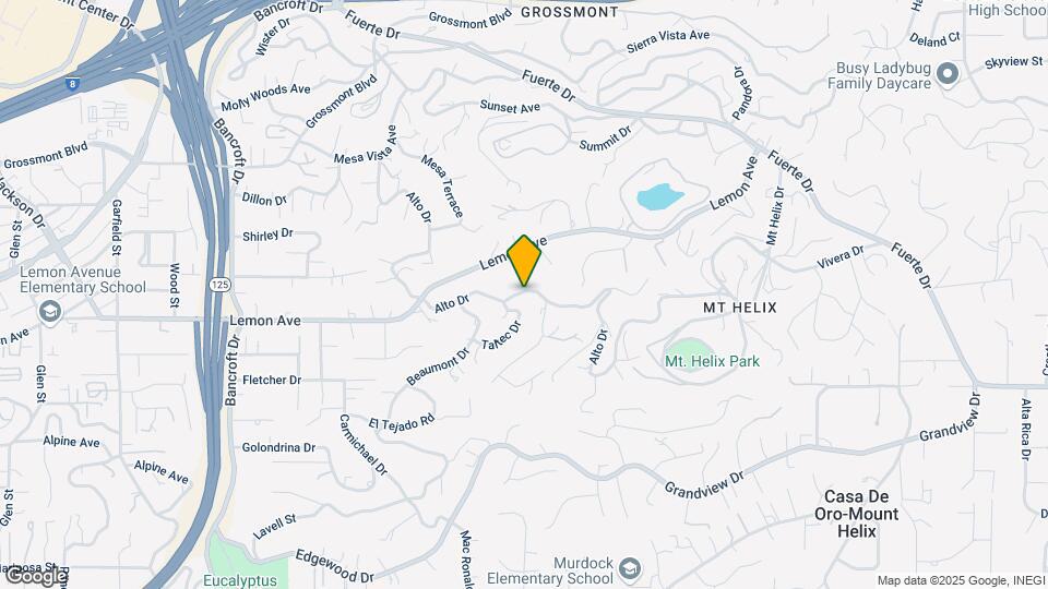9589 Alto Dr, Unit 9589 Map and Location Details