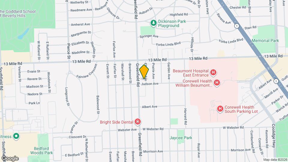 3311 Ellwood Ave Map and Location Details