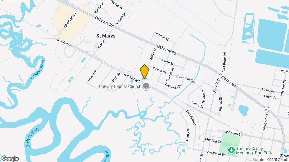 405 Miller St Map and Location Details