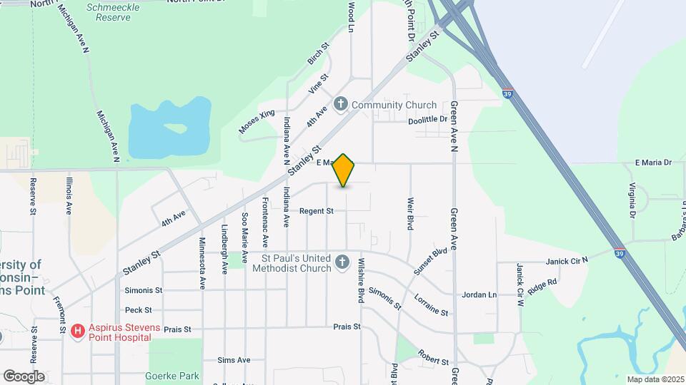 3409 Harmony Ln Map and Location Details