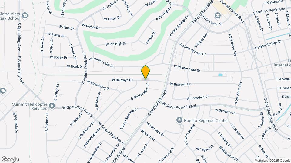 308 W Baldwyn Dr Map and Location Details