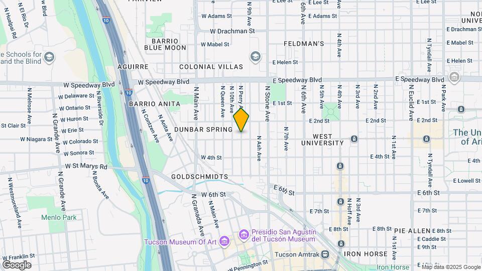 804 N Perry Ave Mapa y Detalles de la Ubicación