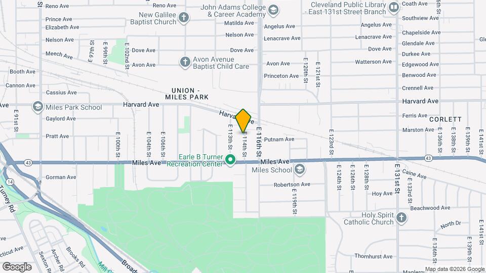 4128 E 114th St Map and Location Details