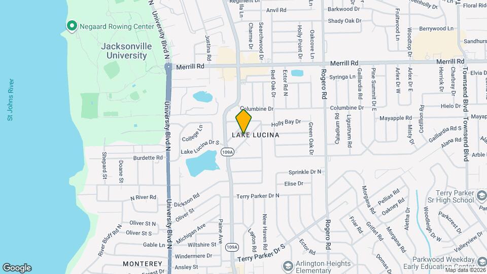 6003 Holly Bay Dr Map and Location Details