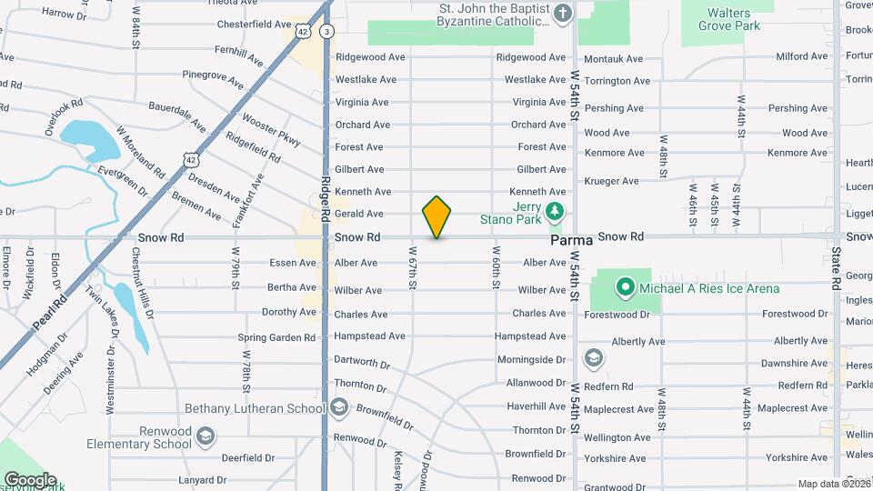 6505 Snow Rd Map and Location Details