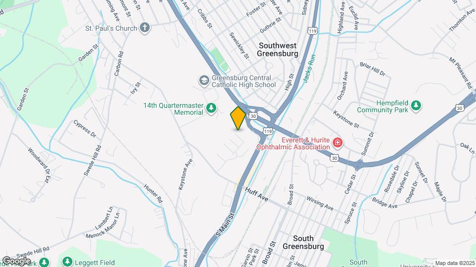 116 Alderwood Dr Mapa y Detalles de la Ubicación