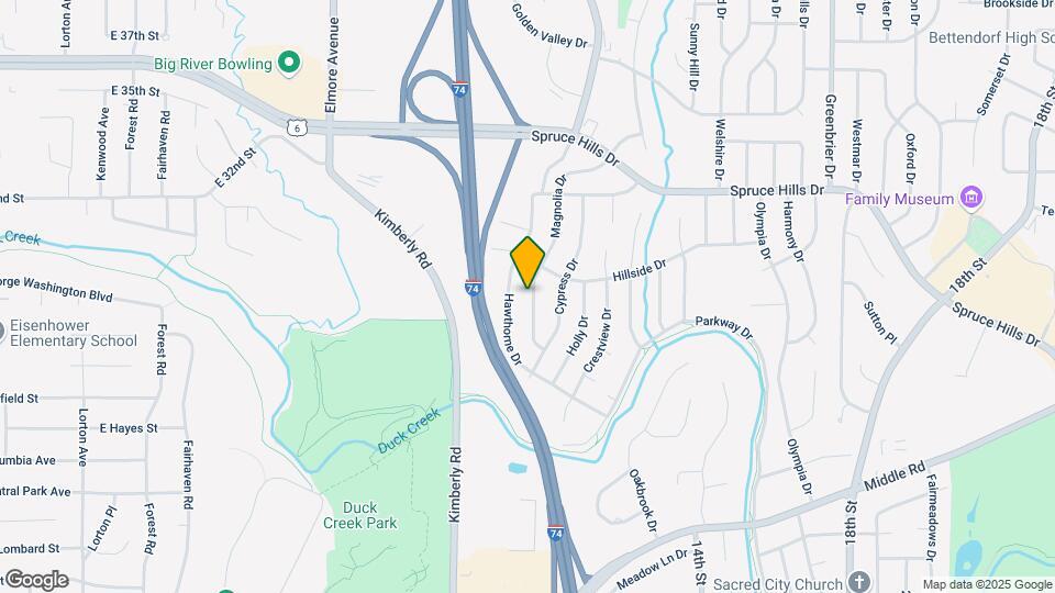 2712 Magnolia Dr Map and Location Details