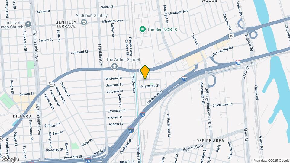 2900 Pocahontas St Map and Location Details