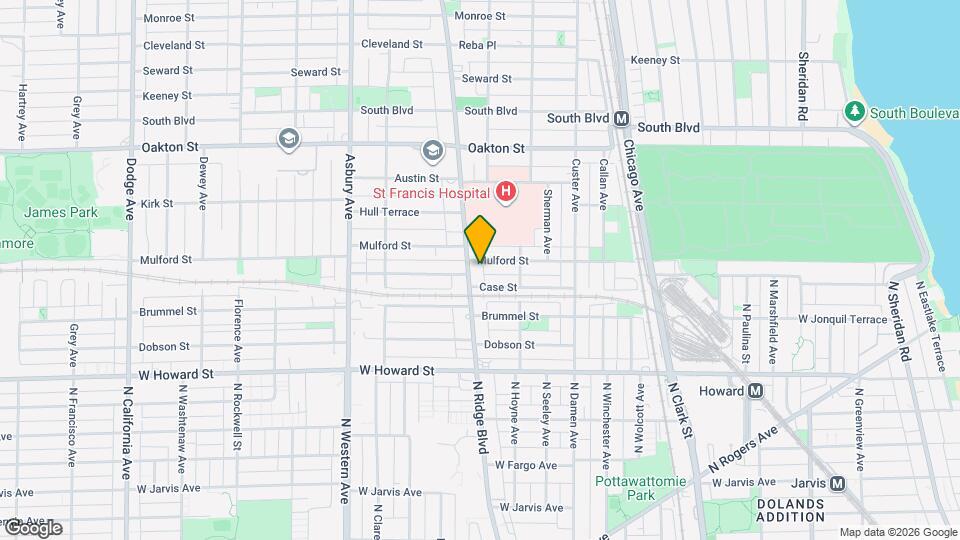 245 Ridge Ave, Unit 3 Map and Location Details
