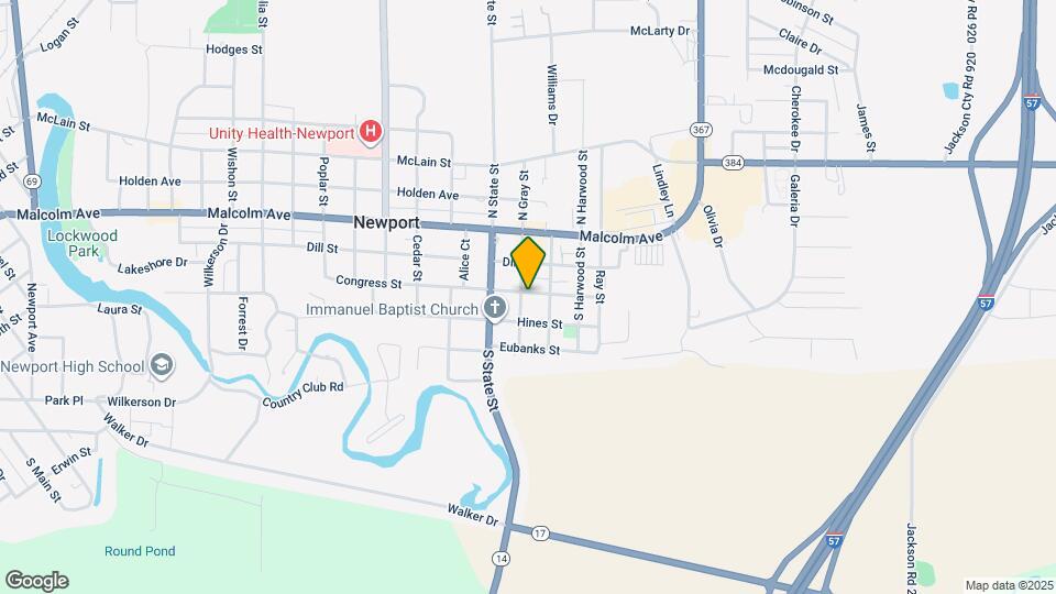 1704 Congress St Map and Location Details