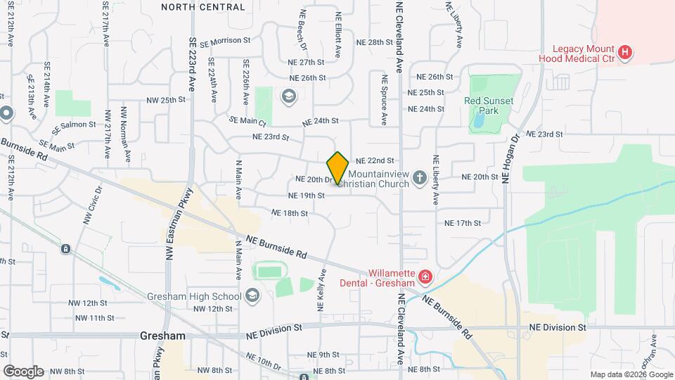 585 NE 19th St Map and Location Details