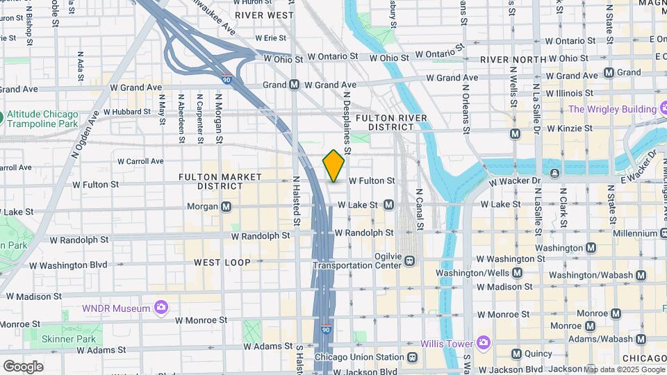 657 W Fulton St, Unit 609 Map and Location Details