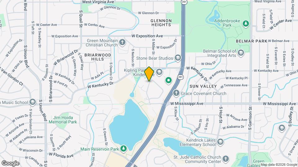 954 S Miller St Map and Location Details