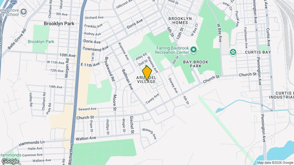 5318 Patrick Henry Dr Mapa y Detalles de la Ubicación