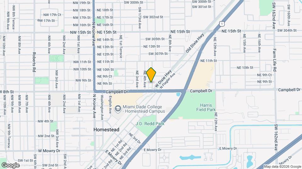 834 NE 5th Ave Mapa y Detalles de la Ubicación