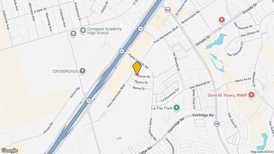 4001 Firenze St Map and Location Details