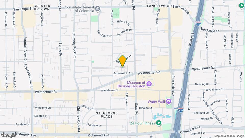 5368 Brownway St Map and Location Details