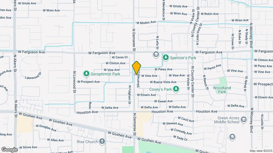 1833 Silvervale St Mapa y Detalles de la Ubicación